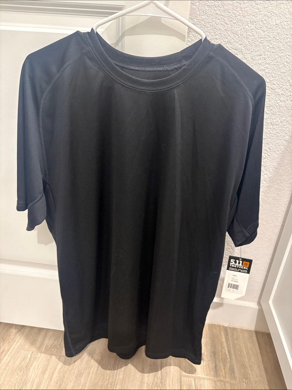 5.11 Tactical Men’s Black Short Sleeve Performance Tee. Tags on- Never Worn